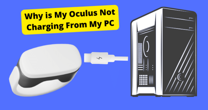 oculus not charging from pc